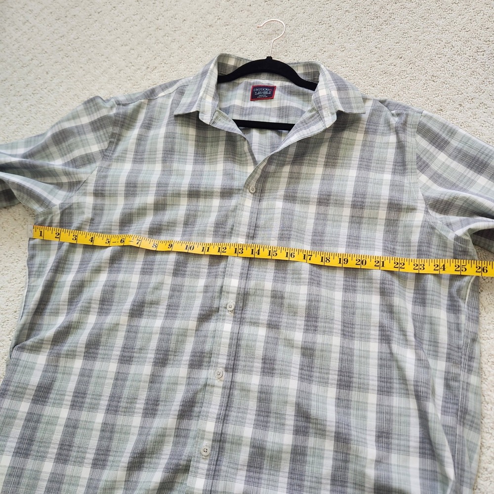 UNTUCKit Collins WF Relaxed Fit Wrinkle Free Plaid Button Down Shirt XX-Large - Picture 4 of 9